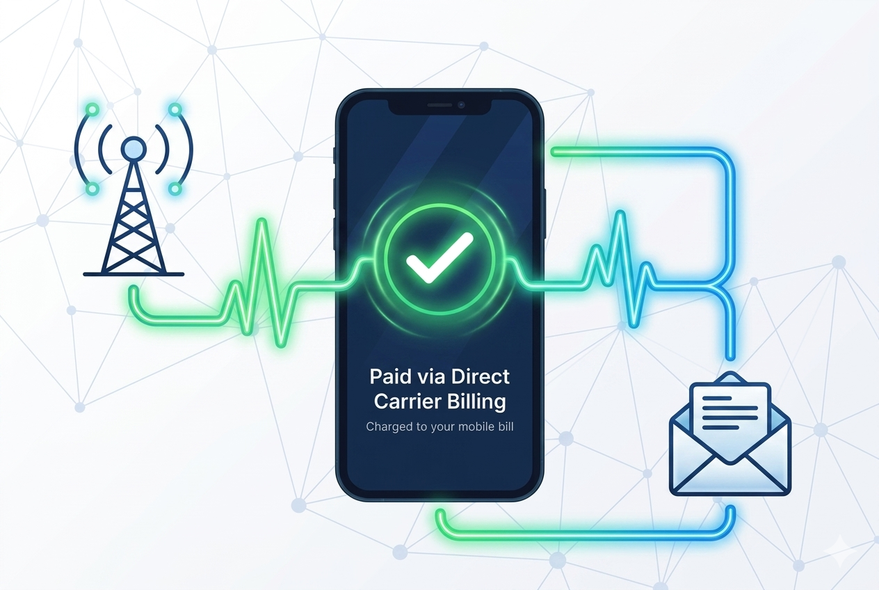 L'inclusion financière par le mobile. Proposez à vos utilisateurs un tunnel d’achat fluide. Grâce au Direct Carrier Billing et au SMS Premium, permettez les transactions sans carte bancaire, directement prélevées sur le crédit de communication ou le wallet mobile.